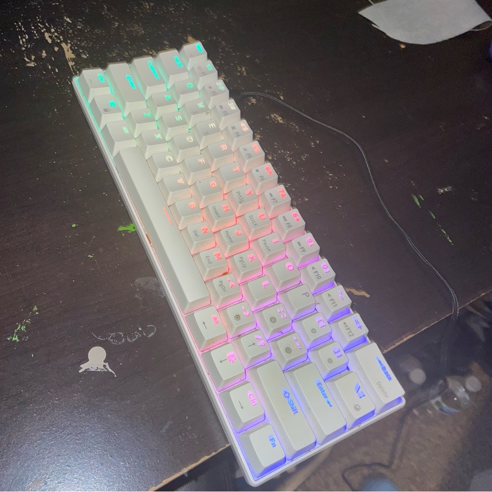 50 percent rk gaming keyboard